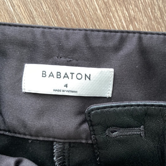 Babaton Faux Leather High Waisted Pants - Picture 4 of 8